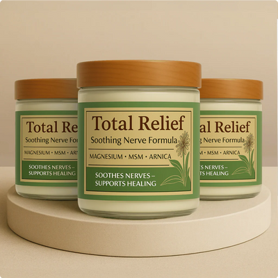 Total Relief is a Nano-Magnesium cream